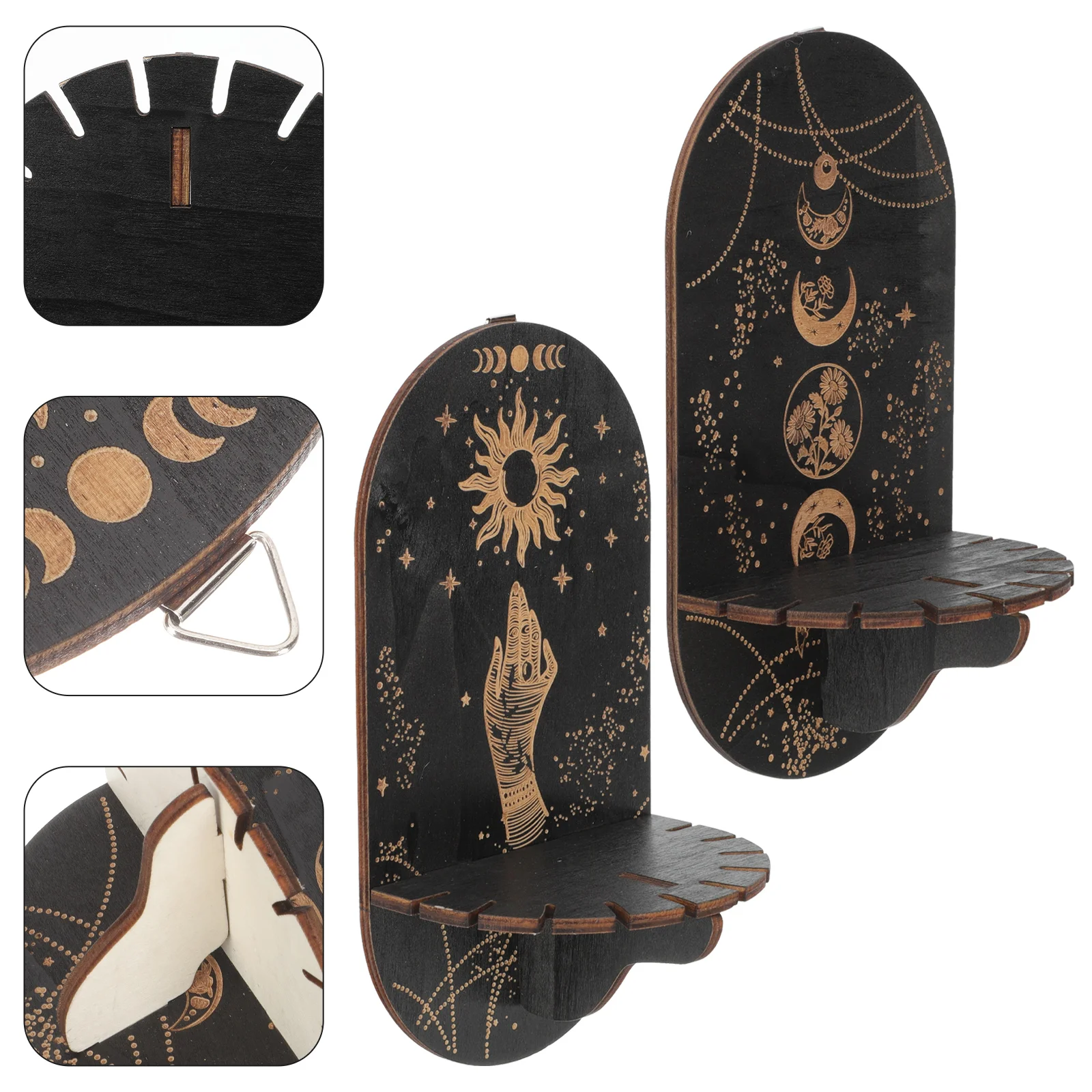 Crystal Shelf Display Wall Stand Holder Wooden Rack Shelves Moon Sphere Bohemian Hanging Wood Storage Base Floating Decorative
Crystal Shelf Display Wall Stand Holder Wooden Rack Shelves Moon Sphere Bohemian Hanging Wood Storage Base Floating Decorative