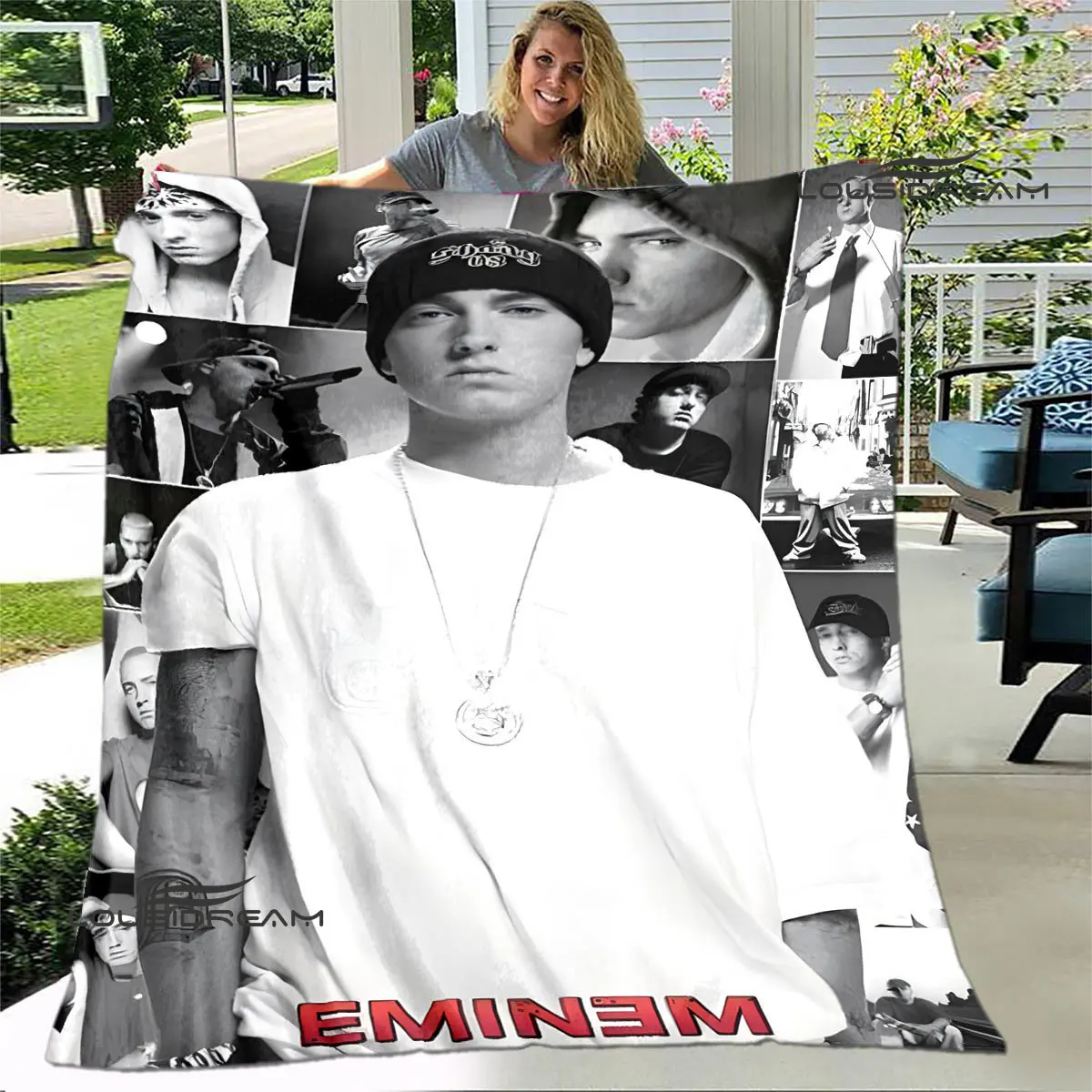 Теплое одеяло Eminem в стиле хип-хоп с принтом певицы, фланелевое одеяло, одеяло для пикника, одеяло для кровати, подарок на день рождения
Теплое одеяло Eminem в стиле хип-хоп с принтом певицы, фланелевое одеяло, одеяло для пикника, одеяло для кровати, подарок на день рождения