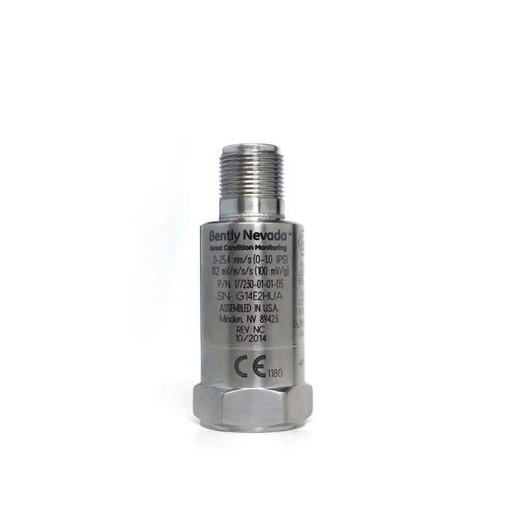 Bently Nevada 177230 Loop Current 4-20ma Velocity Vibration Sensor Seismic Transmitter
Bently Nevada 177230 Loop Current 4-20ma Velocity Vibration Sensor Seismic Transmitter