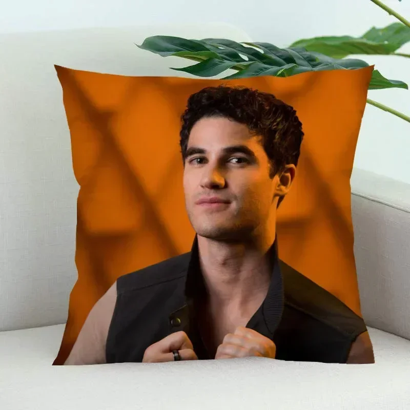 Наволочка Darren Criss для спальни дома и офиса декоративная наволочка квадратные