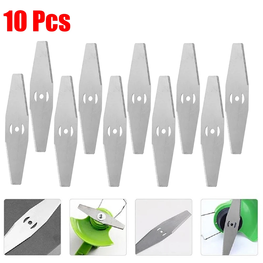 Metal Grass String Trimmer Head Replacement Saw Blades Steel For Lawn Mowers And Grass Trimmers Fittings 10pcs Power Tool Parts
Metal Grass String Trimmer Head Replacement Saw Blades Steel For Lawn Mowers And Grass Trimmers Fittings 10pcs Power Tool Parts