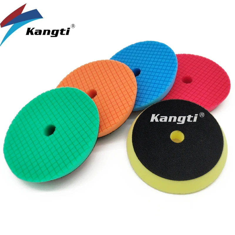 5Pcs 3/5/6 Inch Germany Foam Buffing And Polishing Pad With Plaid Pattern For Car Polisher Heavy Cutting Sponge Polish Pad Disc
5Pcs 3/5/6 Inch Germany Foam Buffing And Polishing Pad With Plaid Pattern For Car Polisher Heavy Cutting Sponge Polish Pad Disc