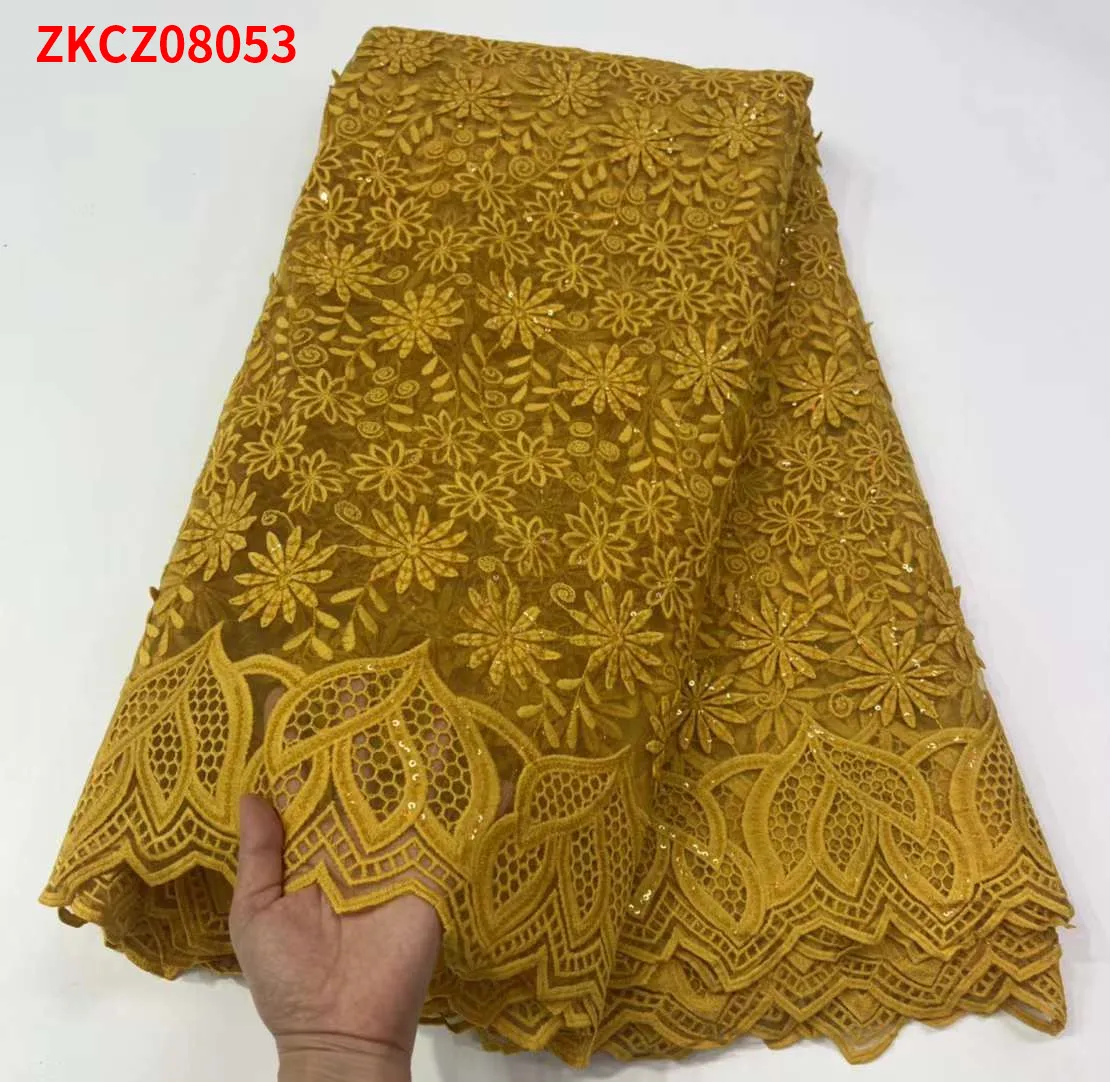 Ankara Classic lace Cloth Textiles Breathable Nigerian Fashion mesh embroidery In For Women Dress Fabric ZKCZ08053
Ankara Classic lace Cloth Textiles Breathable Nigerian Fashion mesh embroidery In For Women Dress Fabric ZKCZ08053
