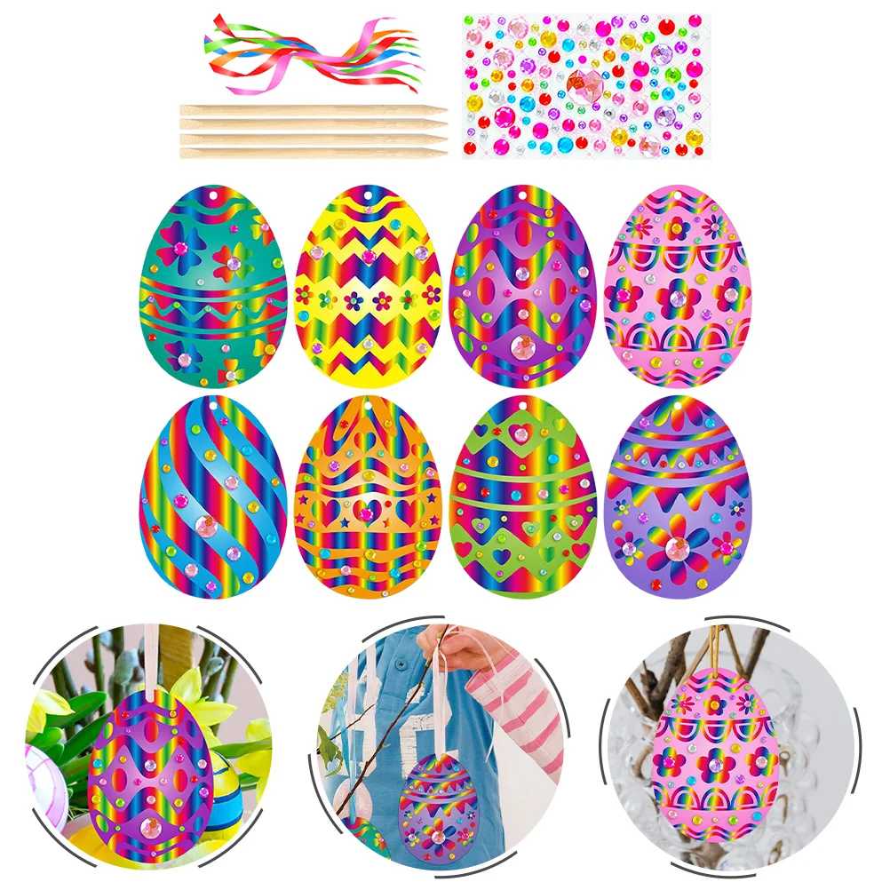 Easter Scratch Craft Paper Egg Rainbow Kits Kids Diy Set Stuffers Basketcraftsparty Creative Favorsupplies Decor Decoration Bulk
Easter Scratch Craft Paper Egg Rainbow Kits Kids Diy Set Stuffers Basketcraftsparty Creative Favorsupplies Decor Decoration Bulk