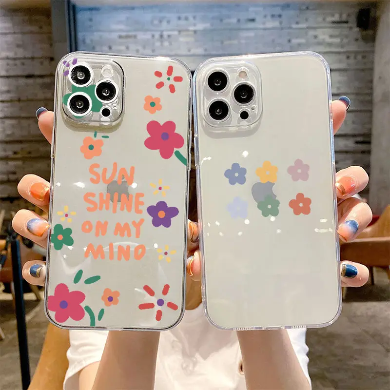Soft Silicone Cover For iPhone 11 12 13 Pro Max Mini Pro Max X XR XS Max SE 2020 8 7 6 6S Plus Colorful Flowers Cases Funda
Soft Silicone Cover For iPhone 11 12 13 Pro Max Mini Pro Max X XR XS Max SE 2020 8 7 6 6S Plus Colorful Flowers Cases Funda