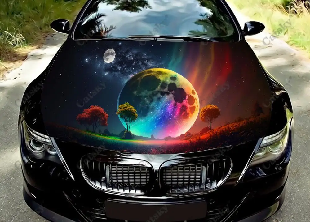Magical Night With Full Moon Car Hood Vinyl Stickers Wrap Vinyl Film Engine Cover Decals Sticker on Car Auto Accessories
Magical Night With Full Moon Car Hood Vinyl Stickers Wrap Vinyl Film Engine Cover Decals Sticker on Car Auto Accessories