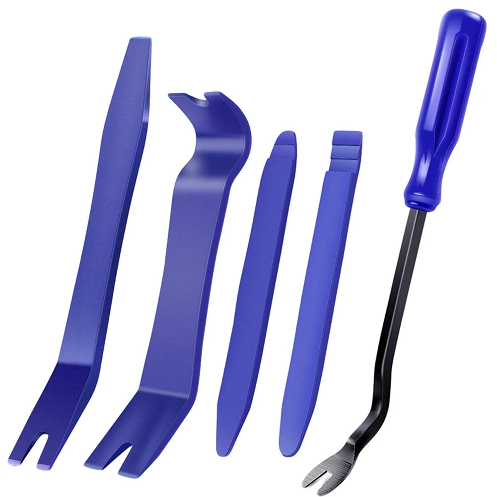 5PCS/Set Car Panel Removal Tool Kit Nail Puller Radio Audio Door Pry Repair Clip Trim Dash Removal Installer Hand Tool Pry Tool
5PCS/Set Car Panel Removal Tool Kit Nail Puller Radio Audio Door Pry Repair Clip Trim Dash Removal Installer Hand Tool Pry Tool