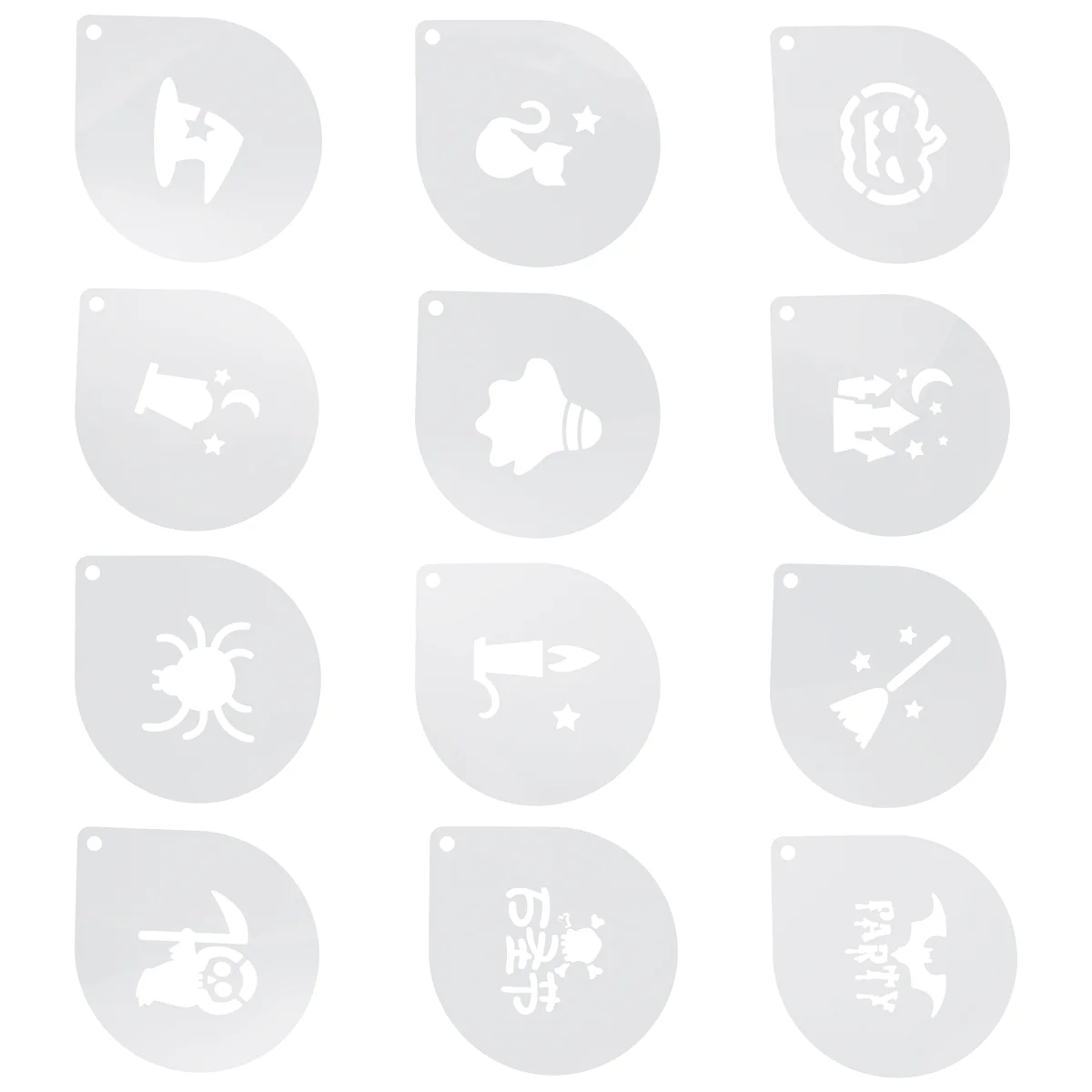 12pcs Latte Stencils Coffee Stencils Cappuccino Latte Stencils Cappuccino Coffee Templates Cake Icing
12pcs Latte Stencils Coffee Stencils Cappuccino Latte Stencils Cappuccino Coffee Templates Cake Icing