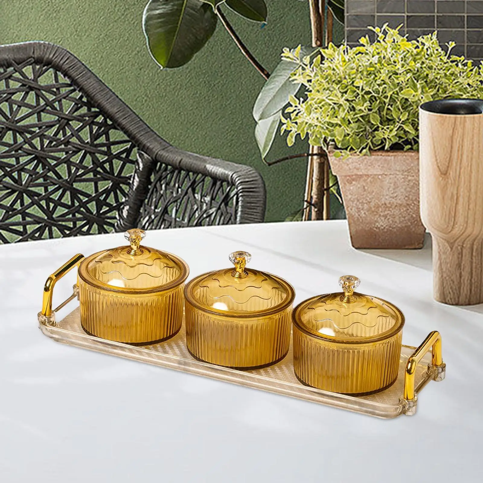 Nordic Caddy Serving Platter Bowls with Lid Snack Plate for Caddy Home Party 3 Grids
Nordic Caddy Serving Platter Bowls with Lid Snack Plate for Caddy Home Party 3 Grids
