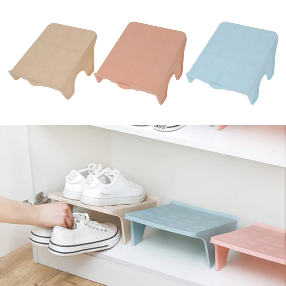 Household Storage Shoe Rack Double Shoe Support Plastic Integrated Simple Space Economy Simple Shoe Storage Rack Accessories New
Household Storage Shoe Rack Double Shoe Support Plastic Integrated Simple Space Economy Simple Shoe Storage Rack Accessories New