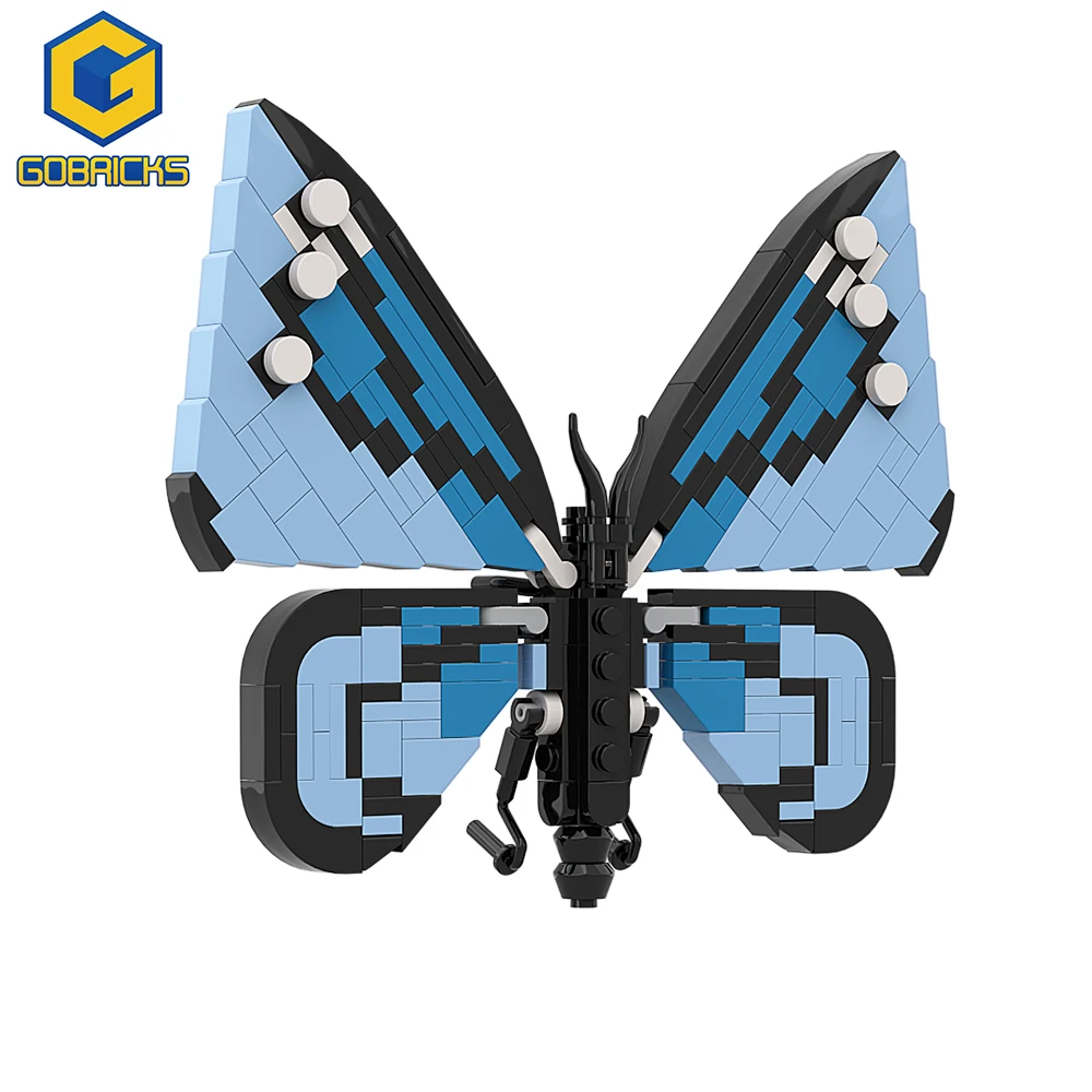 Gobricks MOC Creative Design Insect Butterfly Building Block Home Garden Decoration Blocks Children's Birthday Gift Model Toy
Gobricks MOC Creative Design Insect Butterfly Building Block Home Garden Decoration Blocks Children's Birthday Gift Model Toy