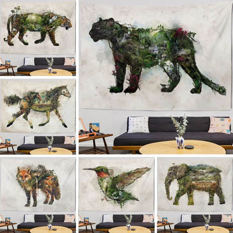 Wolf Tapestry Cloth Wall Hanging Animal Psychedelic Hippie Bohemian Big Brin Beautiful Picture Bedroom Dormitory Art Decoration
Wolf Tapestry Cloth Wall Hanging Animal Psychedelic Hippie Bohemian Big Brin Beautiful Picture Bedroom Dormitory Art Decoration