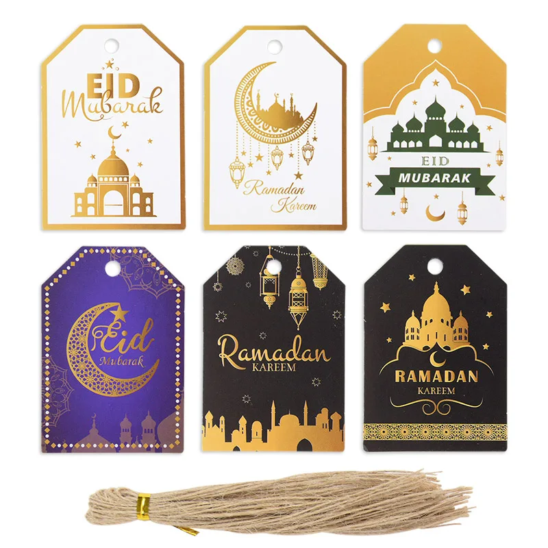 48Pcs Ramadan Kareem Paper Tags Eid Mubarak Moon Hanging Decor Islamic Muslim Party Favors Supplies Gift Packaging Eid Labels
48Pcs Ramadan Kareem Paper Tags Eid Mubarak Moon Hanging Decor Islamic Muslim Party Favors Supplies Gift Packaging Eid Labels