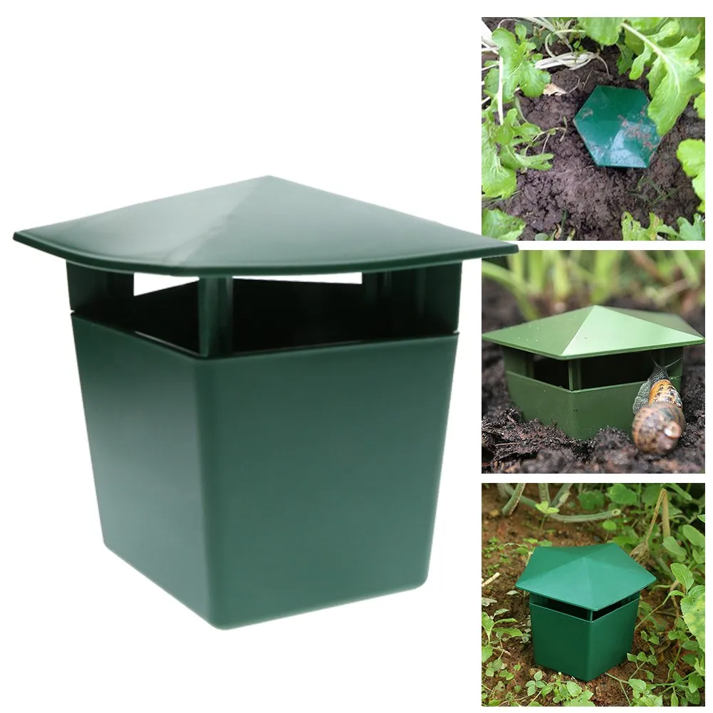 Reusable 1pcs Snail Trapper Bait Station Garden Pest Catch Trap Safe Gardening Animal Pest Repeller Garden Farm Protector
Reusable 1pcs Snail Trapper Bait Station Garden Pest Catch Trap Safe Gardening Animal Pest Repeller Garden Farm Protector