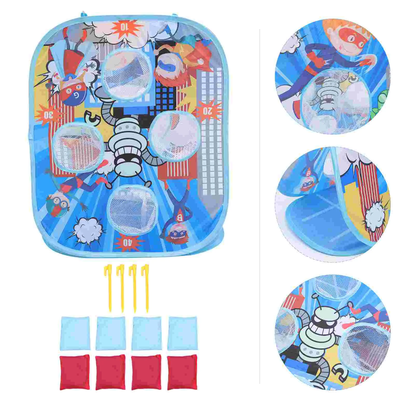1 Set Funny Useful Creative Durable Chic Cartoon Kids Sandbag Sandbag Toss Game Kit Sandbag Game Board Kit
1 Set Funny Useful Creative Durable Chic Cartoon Kids Sandbag Sandbag Toss Game Kit Sandbag Game Board Kit