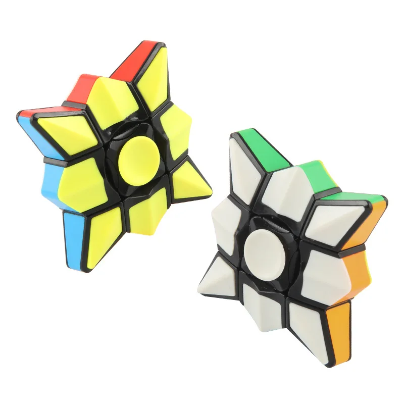 

1 Pc New 1x3x3 Magic Cube Fidget Toys Decompression Spinner for Beginners Irregular Cube Spins Smoothly Stress Reliever