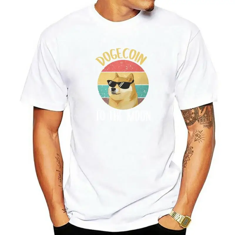 Bitcoin Cryptocurrency Art Dogecoin To The Moon Crypto Coin Tshirt Men's Tops Plus Size 100% Cotton O Neck T Shirt
Bitcoin Cryptocurrency Art Dogecoin To The Moon Crypto Coin Tshirt Men's Tops Plus Size 100% Cotton O Neck T Shirt