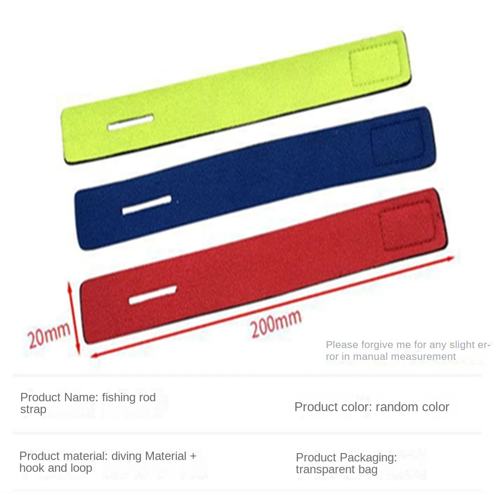 Luya Pole Strap High-elastic Anti Slip Fishing Tackle Holder Diving Material Fishing Rod Strap Outdoor Fishing Rod Fixing Tools
Luya Pole Strap High-elastic Anti Slip Fishing Tackle Holder Diving Material Fishing Rod Strap Outdoor Fishing Rod Fixing Tools
