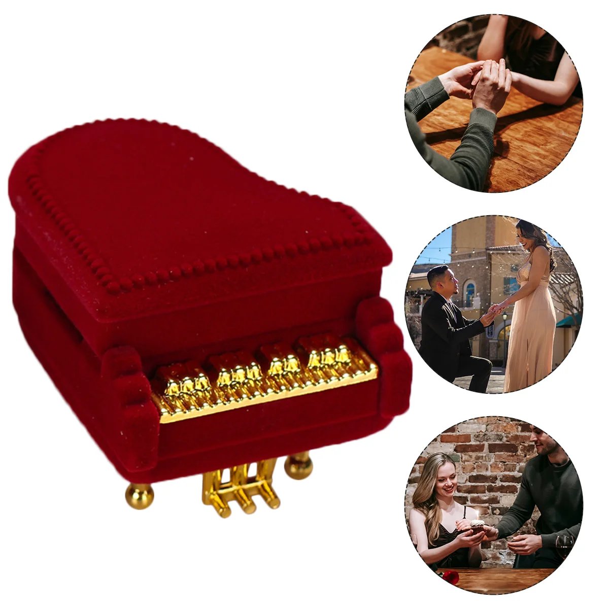 Box Piano Jewelry Ring Gift Case Organizer Storage Display Earring Engagement Ornament Gifts Statue Model Holder Figurine S Day
Box Piano Jewelry Ring Gift Case Organizer Storage Display Earring Engagement Ornament Gifts Statue Model Holder Figurine S Day