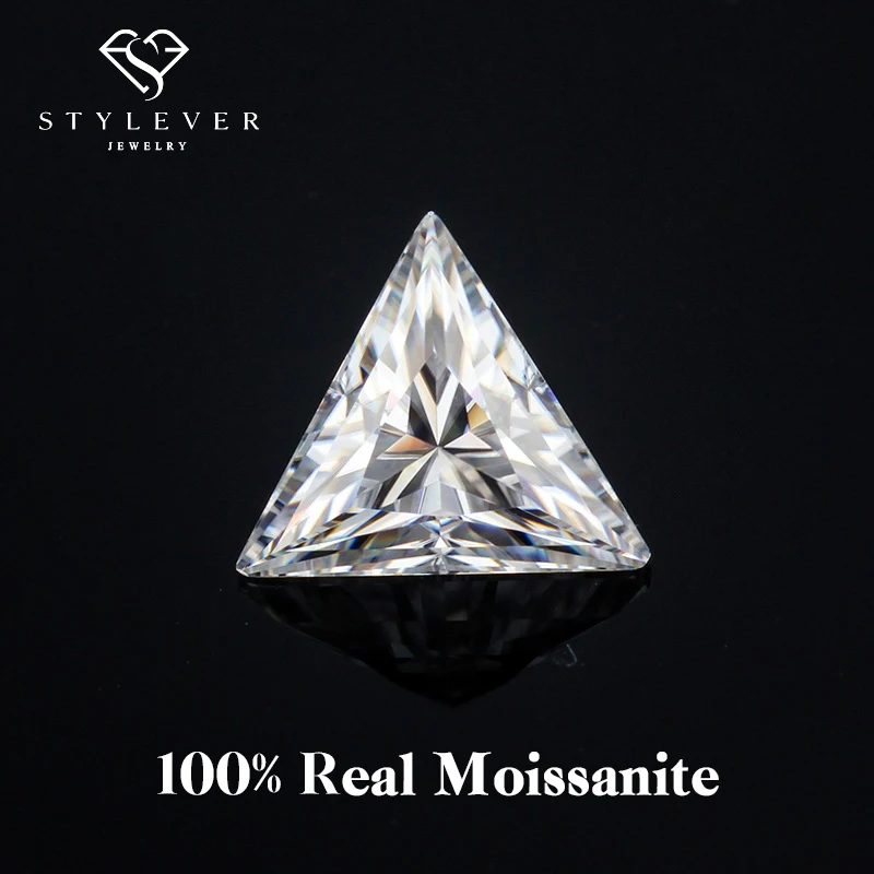 

Реальные 100% свободные драгоценные камни Φ 0.3ct-3ct D Цвет VVS1 Trilliant Cut Daimond для женщин ювелирные изделия с сертификатом GRA