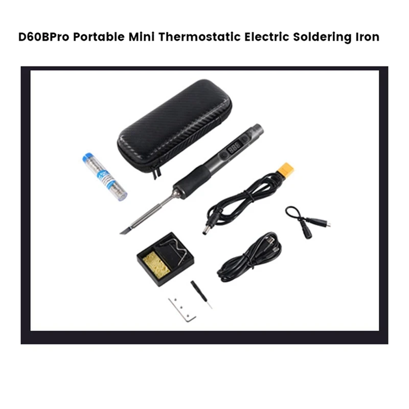 Портативный мини-штатив для паяльника D60bpro с литиевым аккумулятором, уличный ремонтный инструмент, Сварочная ручка 
Портативный мини-штатив для паяльника D60bpro с литиевым аккумулятором, уличный ремонтный инструмент, Сварочная ручка