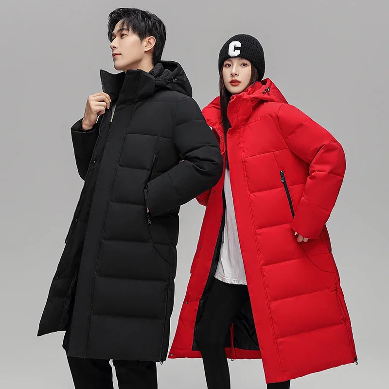 Куртка Длинная зимняя для мужчин и женщин, теплый легкий пуховик на белом утином пуху, уличная одежда,-30 °C
Куртка Длинная зимняя для мужчин и женщин, теплый легкий пуховик на белом утином пуху, уличная одежда,-30 °C