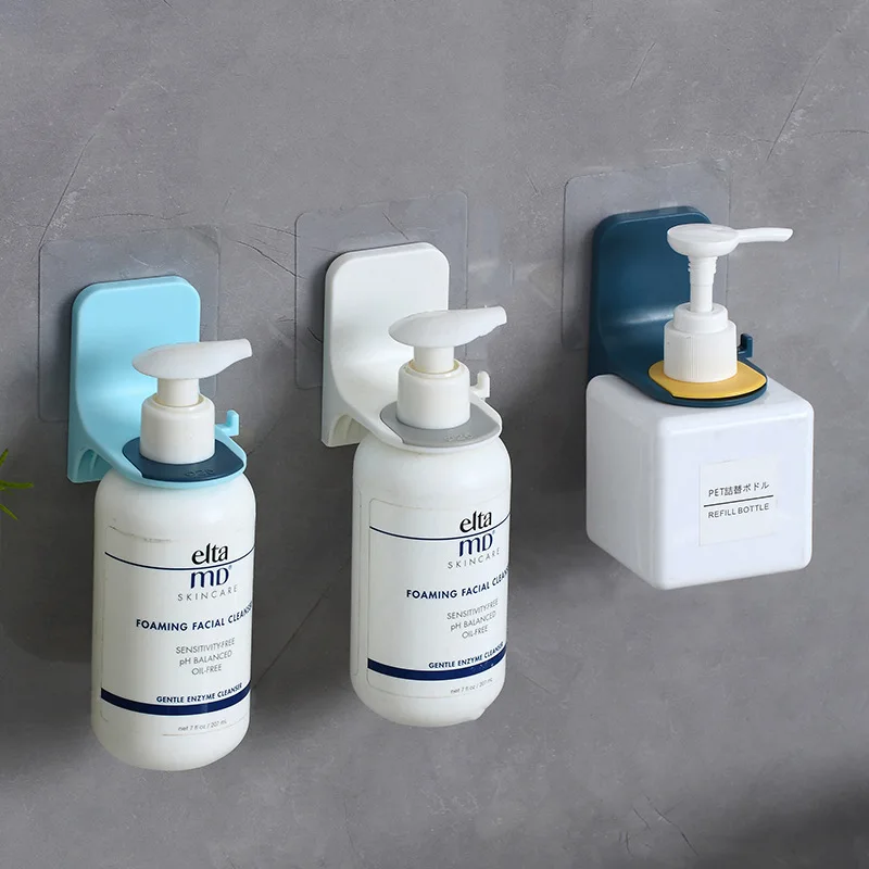 Household Bathroom Wall-mounted Shampoo Bottle Rack Storage Racks Shower Gel Rack Free Punch No Trace Strong Paste Hook
Household Bathroom Wall-mounted Shampoo Bottle Rack Storage Racks Shower Gel Rack Free Punch No Trace Strong Paste Hook