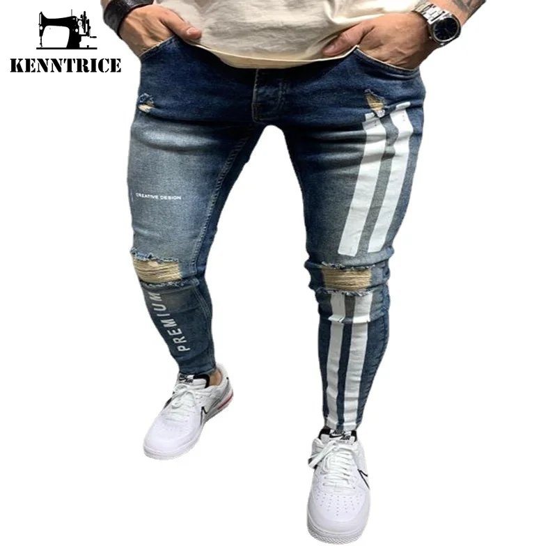 Kenntrice 2022 Denim Jeans for Men Fashion Trend High Waist Slim Fit Pencil Pants Classic Streetwear Style Skinny Trousers
Kenntrice 2022 Denim Jeans for Men Fashion Trend High Waist Slim Fit Pencil Pants Classic Streetwear Style Skinny Trousers