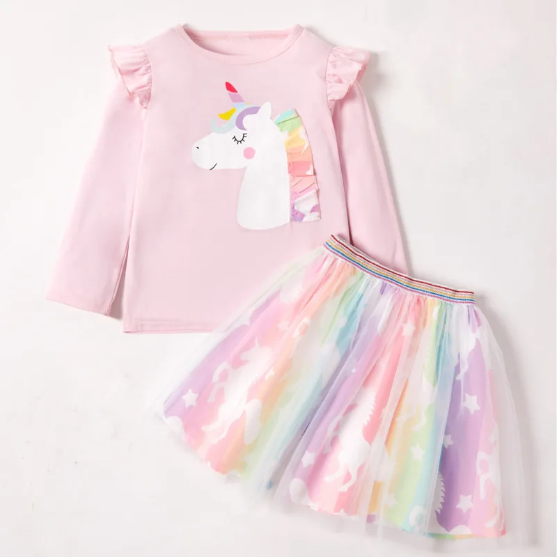 2022 spring new little girl clothes pink clothes suit cartoon unicorn long-sleeved T-shirt skirt 2 two-piece set 2-7 years old
2022 spring new little girl clothes pink clothes suit cartoon unicorn long-sleeved T-shirt skirt 2 two-piece set 2-7 years old