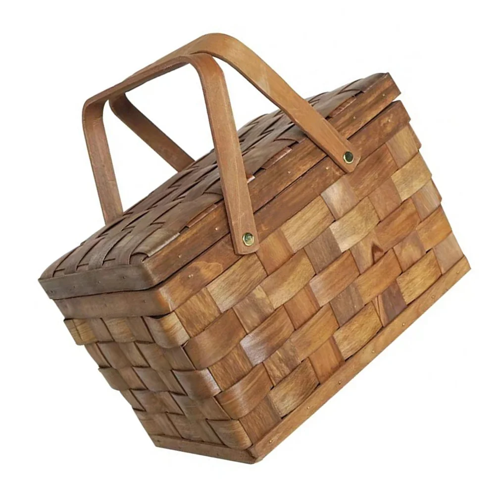 Деревянная корзина для пикника, корзина для хранения, корзина для сбора яиц с ручкой, плетеная корзина для покупок для дома, улицы, кухни
Деревянная корзина для пикника, корзина для хранения, корзина для сбора яиц с ручкой, плетеная корзина для покупок для дома, улицы, кухни