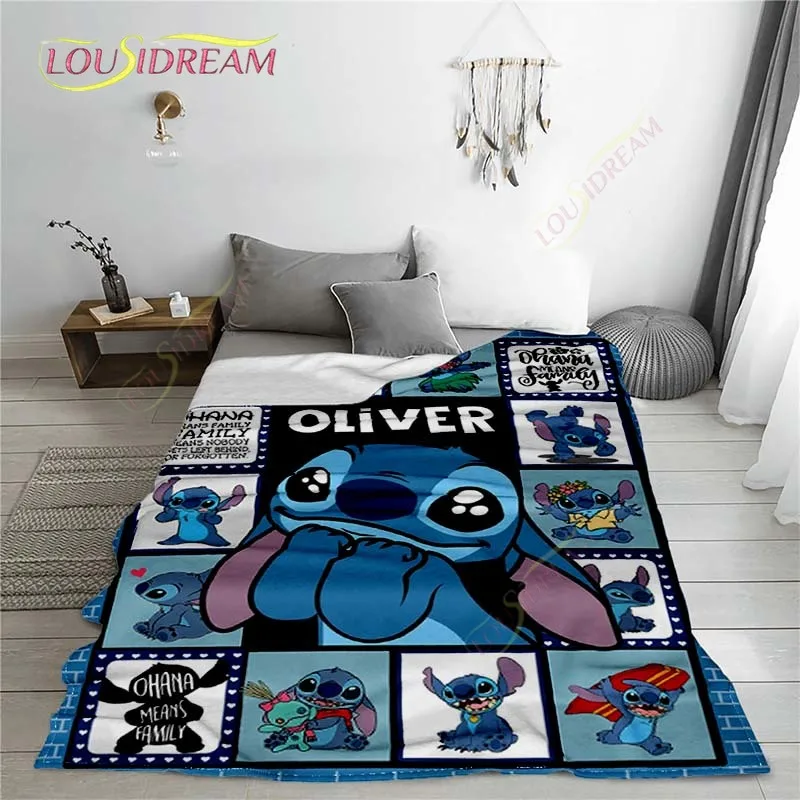 Cartoon Stitch Blanket Cute Monster Flannel Children Adult Gift Bedding Bedspread Sofa Spring and Autumn Warm Blanket
Cartoon Stitch Blanket Cute Monster Flannel Children Adult Gift Bedding Bedspread Sofa Spring and Autumn Warm Blanket