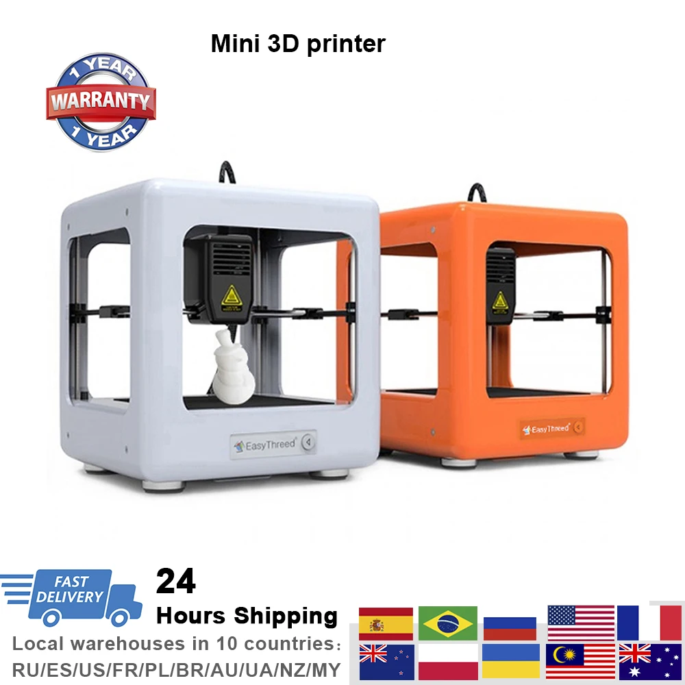 NANO Mini 3D Printer DIY Printing Education Toy Modle Impresora 3D Kids Gift Free Shipping from Local Warehouses FDM 3D Printer
NANO Mini 3D Printer DIY Printing Education Toy Modle Impresora 3D Kids Gift Free Shipping from Local Warehouses FDM 3D Printer