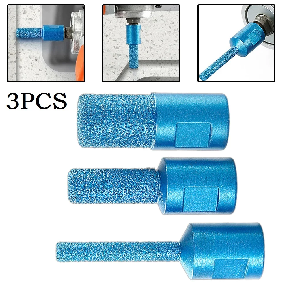3PCS M10 Thread Vaccum Brazed Diamond Finger Bit Milling Cutter For Ceramic Tile Granite Marble Enlarge Shape Accessory
3PCS M10 Thread Vaccum Brazed Diamond Finger Bit Milling Cutter For Ceramic Tile Granite Marble Enlarge Shape Accessory
