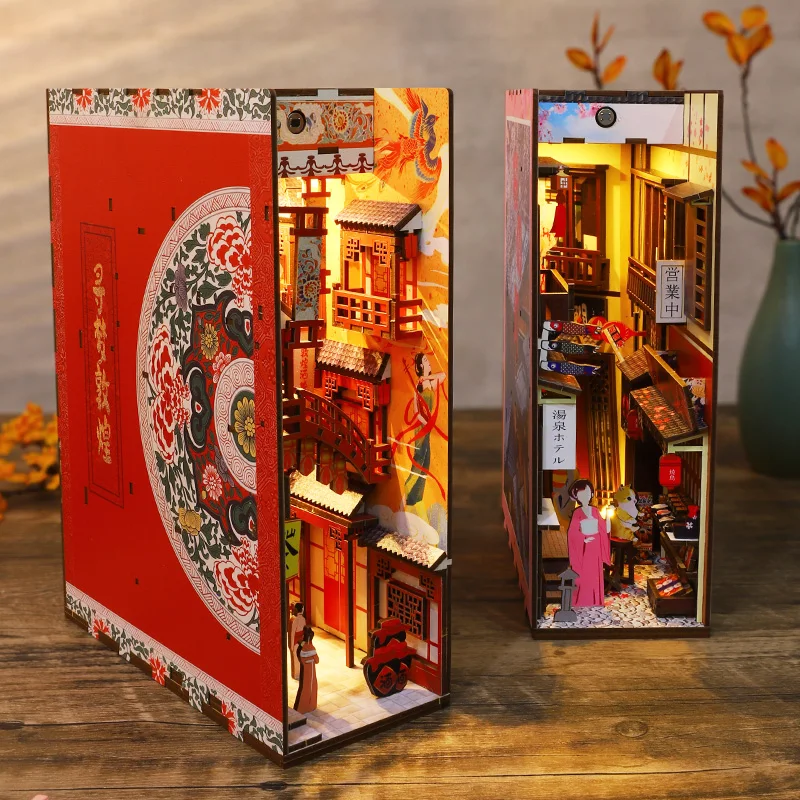 Diy Book Nook Shelf Insert Dollhouse Miniature Kit House Dolls Wooden Toys 3D Puzzle Bookend Bookshelf House For Kids Adult Gift
Diy Book Nook Shelf Insert Dollhouse Miniature Kit House Dolls Wooden Toys 3D Puzzle Bookend Bookshelf House For Kids Adult Gift