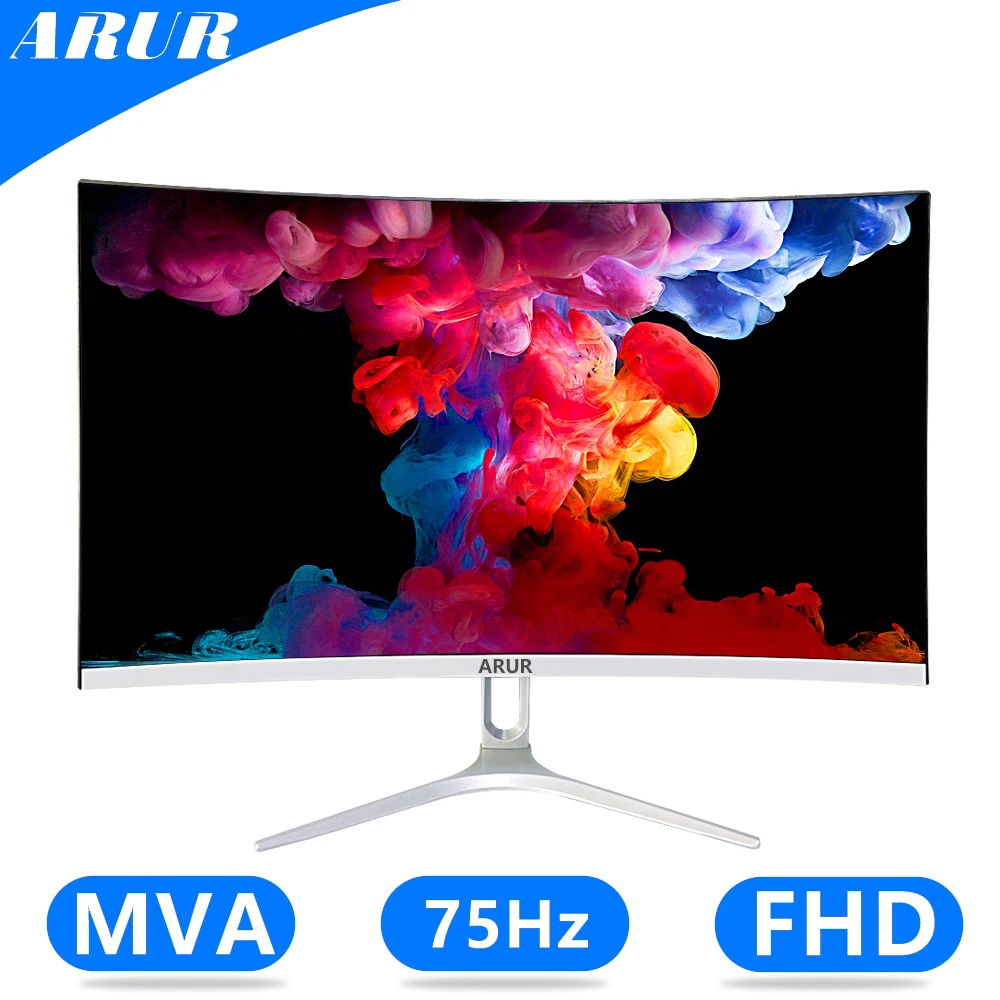 ARUR 24/27 Inch Curved Monitor 75Hz PC Lcd FHD Computer Desktop Screen Gaming Display MVA Panel LED 1080P HDMI-compatib/VGA
ARUR 24/27 Inch Curved Monitor 75Hz PC Lcd FHD Computer Desktop Screen Gaming Display MVA Panel LED 1080P HDMI-compatib/VGA