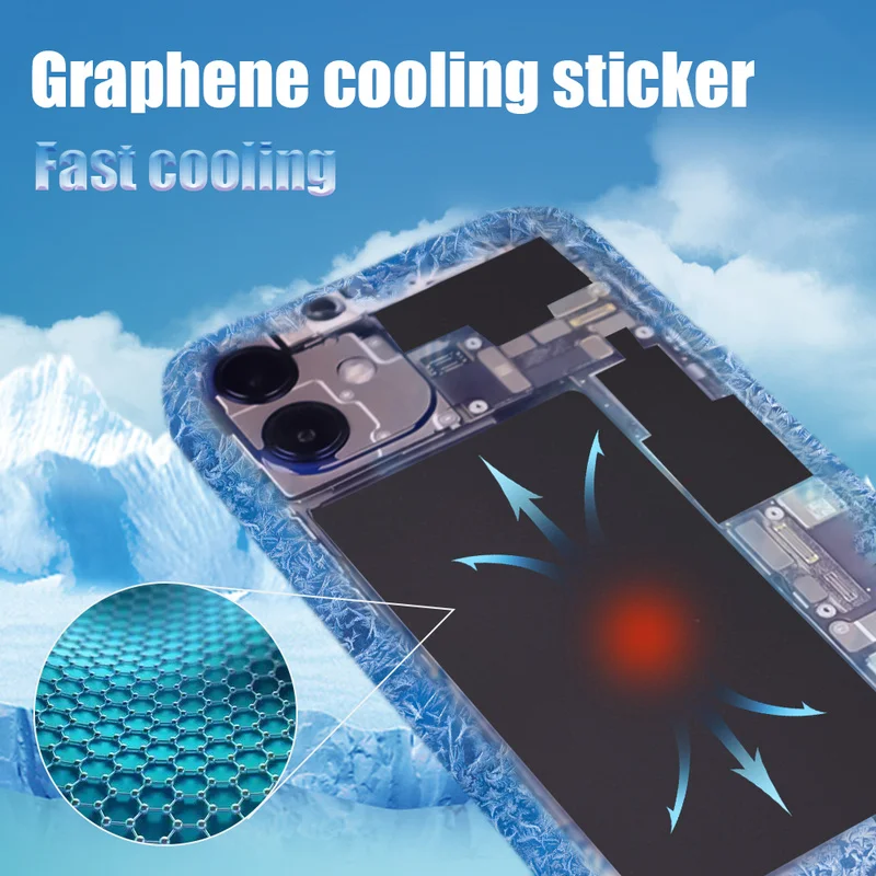 Graphene Stickers for Mobile Phone CPU Motherboard Graphite Film High Thermal Conductivity Graphite Sheet Cooling Artificial
Graphene Stickers for Mobile Phone CPU Motherboard Graphite Film High Thermal Conductivity Graphite Sheet Cooling Artificial