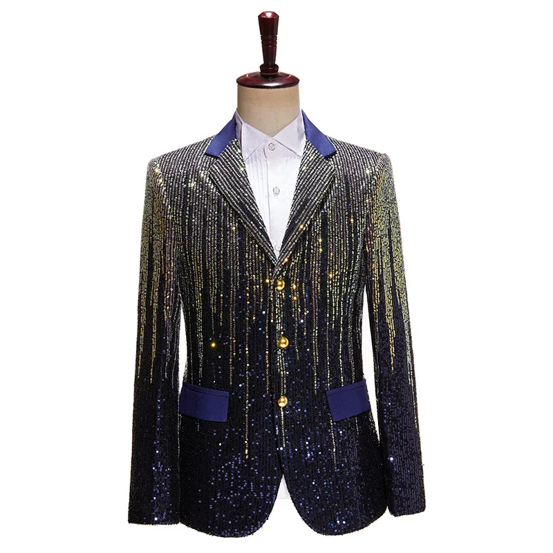 Luxury bling bling men Suits Men Brand Slim Fit Wedding Groom Dress Suits Mens Party Prom Stage Costume Homm
Luxury bling bling men Suits Men Brand Slim Fit Wedding Groom Dress Suits Mens Party Prom Stage Costume Homm