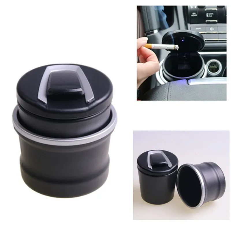 Car Ashtray With LED Light Portable Universal Alloy Ash Tray Aluminum Cup Smokeless Auto Ashtray Flame Retardant Car Accessories
Car Ashtray With LED Light Portable Universal Alloy Ash Tray Aluminum Cup Smokeless Auto Ashtray Flame Retardant Car Accessories