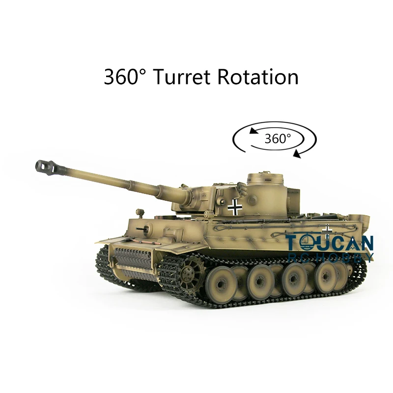 Henglong 1/16 Yellow 7.0 Plastic German Tiger I RC Tank 3818 360 Turret Rotating Infrared Battle TH17261-SMT7
Henglong 1/16 Yellow 7.0 Plastic German Tiger I RC Tank 3818 360 Turret Rotating Infrared Battle TH17261-SMT7