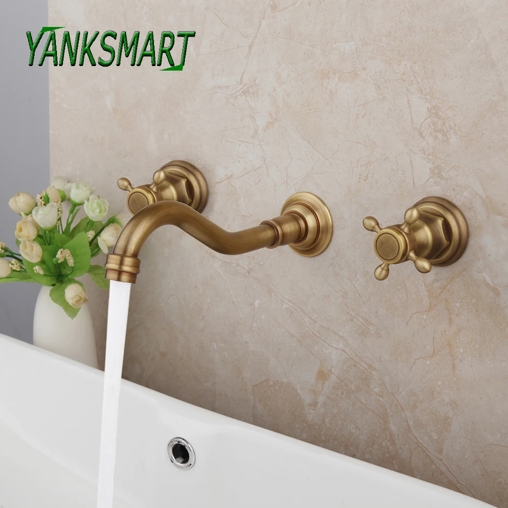 YANKSMART ORB, Ретро стиль, двойные ручки, смесители для ванной комнаты, смеситель для раковины, 3 шт., антикварный латунный кран, набор, на бортике
YANKSMART ORB, Ретро стиль, двойные ручки, смесители для ванной комнаты, смеситель для раковины, 3 шт., антикварный латунный кран, набор, на бортике
