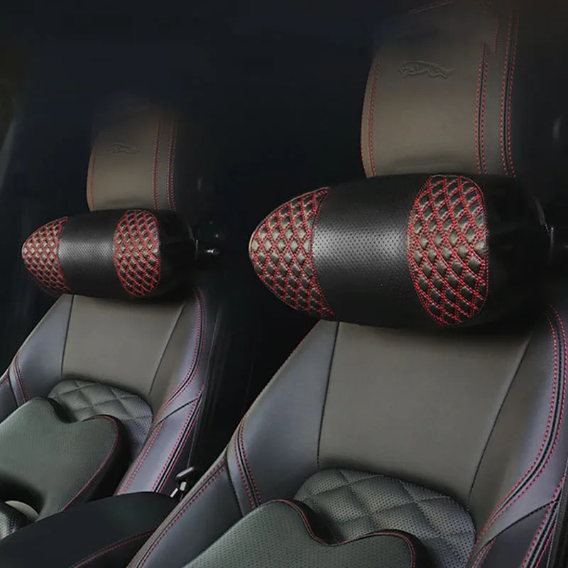 Memory Foam Car Headrest Pillow Leather Rear Seat Back Headrest Lumbar Supports Adjustment Auto Neck Rest Travel Break Cushion
Memory Foam Car Headrest Pillow Leather Rear Seat Back Headrest Lumbar Supports Adjustment Auto Neck Rest Travel Break Cushion