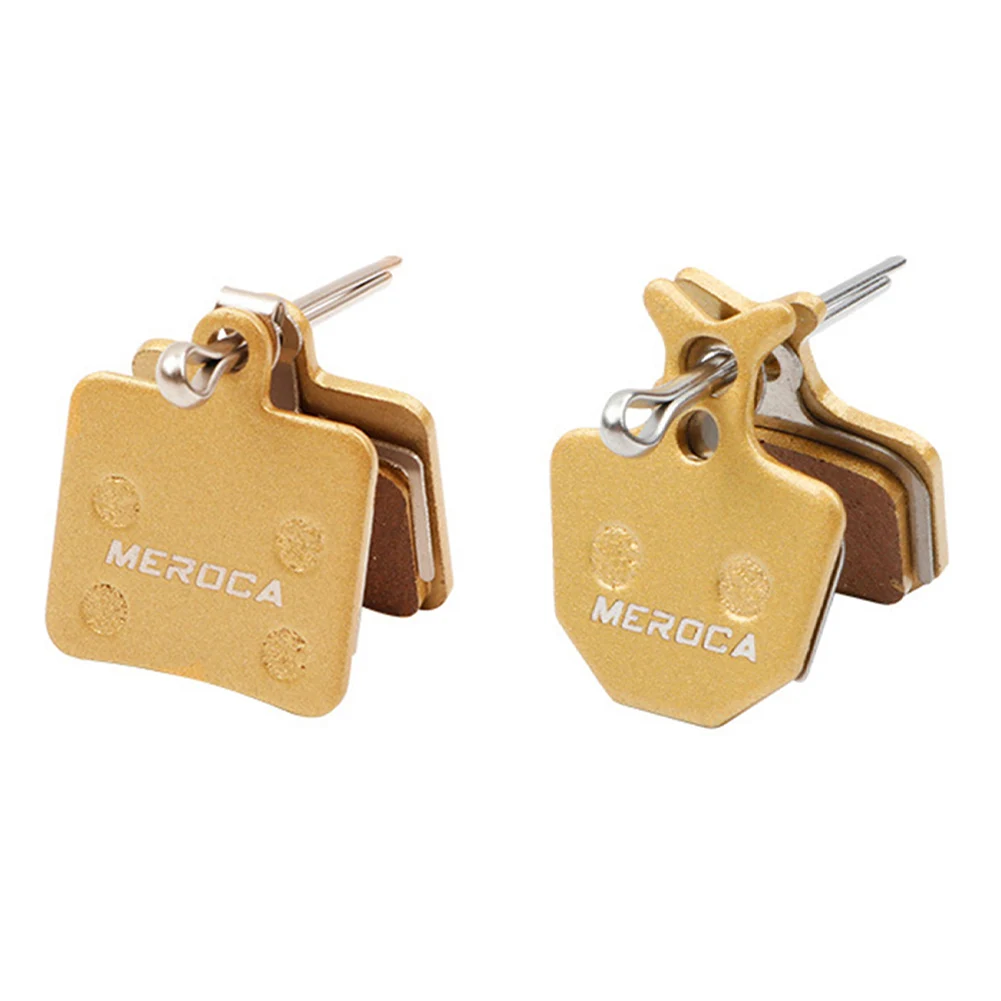 Bike Parts Disc Brake Pad 1Pair Full Metal Gold Metal Bicycle Wheels Silent With Extremely High Hardness Durable
Bike Parts Disc Brake Pad 1Pair Full Metal Gold Metal Bicycle Wheels Silent With Extremely High Hardness Durable