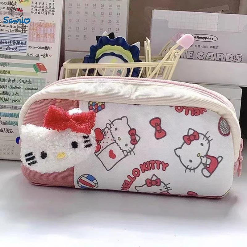 Kawaii Cartoon Anime Sanrio Hello Kitty Large Pencil Case Plush Bag Toys Makeup Girl Children's Stationery Student Anime Bag Gif
Kawaii Cartoon Anime Sanrio Hello Kitty Large Pencil Case Plush Bag Toys Makeup Girl Children's Stationery Student Anime Bag Gif