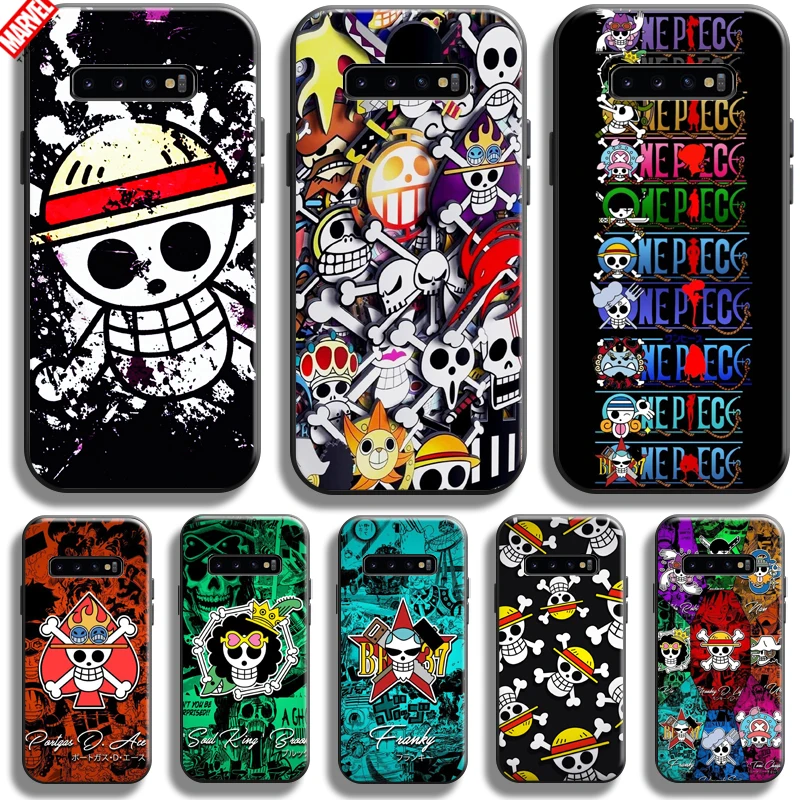 One Piece Skull Logo For Samsung Galaxy S10 S10 Plus S10 Lite S10E S10 5G Phone Case Black Silicone Cover Carcasa
One Piece Skull Logo For Samsung Galaxy S10 S10 Plus S10 Lite S10E S10 5G Phone Case Black Silicone Cover Carcasa