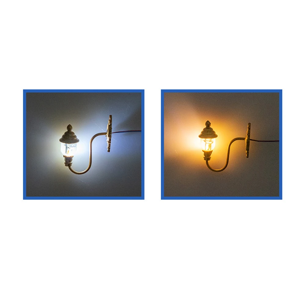 Wall Lamp Model Lamp White 10Pcs HO Scale Hanging Lamp Hanging Wall Lamp LED LED Street Light Layout Model Lamp
Wall Lamp Model Lamp White 10Pcs HO Scale Hanging Lamp Hanging Wall Lamp LED LED Street Light Layout Model Lamp