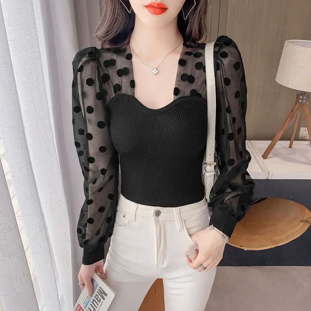 Blouse Women Autumn 2022 New Office Lady French Style Patchwork Long Sleeve Apricot Dot Blusas Womens Tops And Blouses
Blouse Women Autumn 2022 New Office Lady French Style Patchwork Long Sleeve Apricot Dot Blusas Womens Tops And Blouses