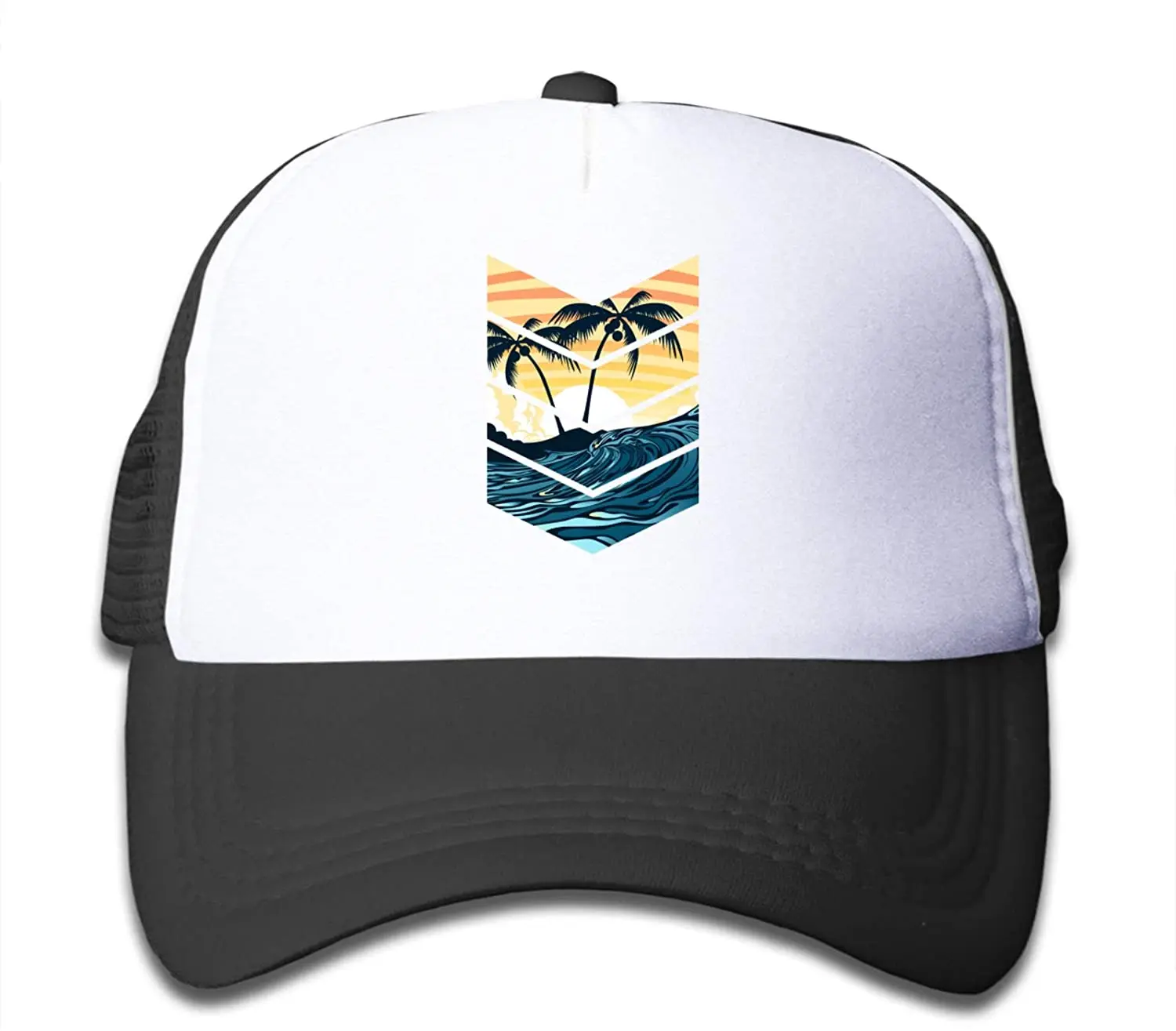Кепка-тракер Sunrise Surfer для детей и взрослых, Пляжная бейсболка с регулируемой сеткой для маленьких мальчиков и девочек
Кепка-тракер Sunrise Surfer для детей и взрослых, Пляжная бейсболка с регулируемой сеткой для маленьких мальчиков и девочек