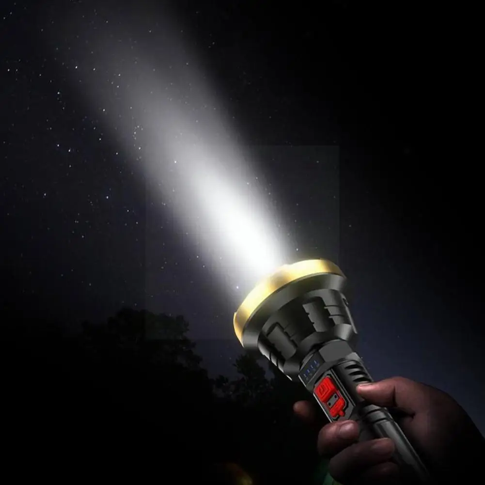 Super Powerful Led Flashlight Rechargeable Abs Flashlight Camping Long-range Flashlight Xenon Adventure Outdoor 2022 Flashl E7w9
Super Powerful Led Flashlight Rechargeable Abs Flashlight Camping Long-range Flashlight Xenon Adventure Outdoor 2022 Flashl E7w9