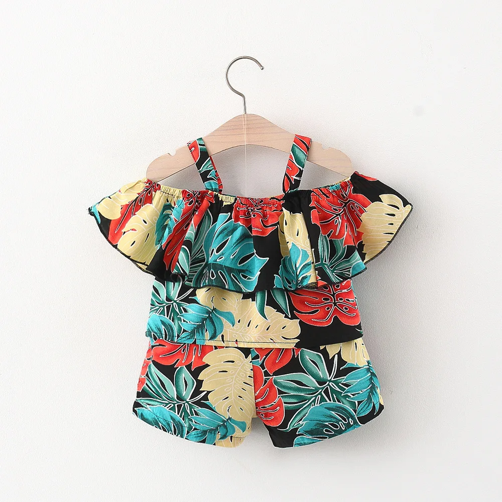 Menoea Toddler Girls Clothes Sets New Summer Print Halter Top Tees and Flower Shorts Suits Outfits for Kids Casual Clothing 2-5Y
Menoea Toddler Girls Clothes Sets New Summer Print Halter Top Tees and Flower Shorts Suits Outfits for Kids Casual Clothing 2-5Y