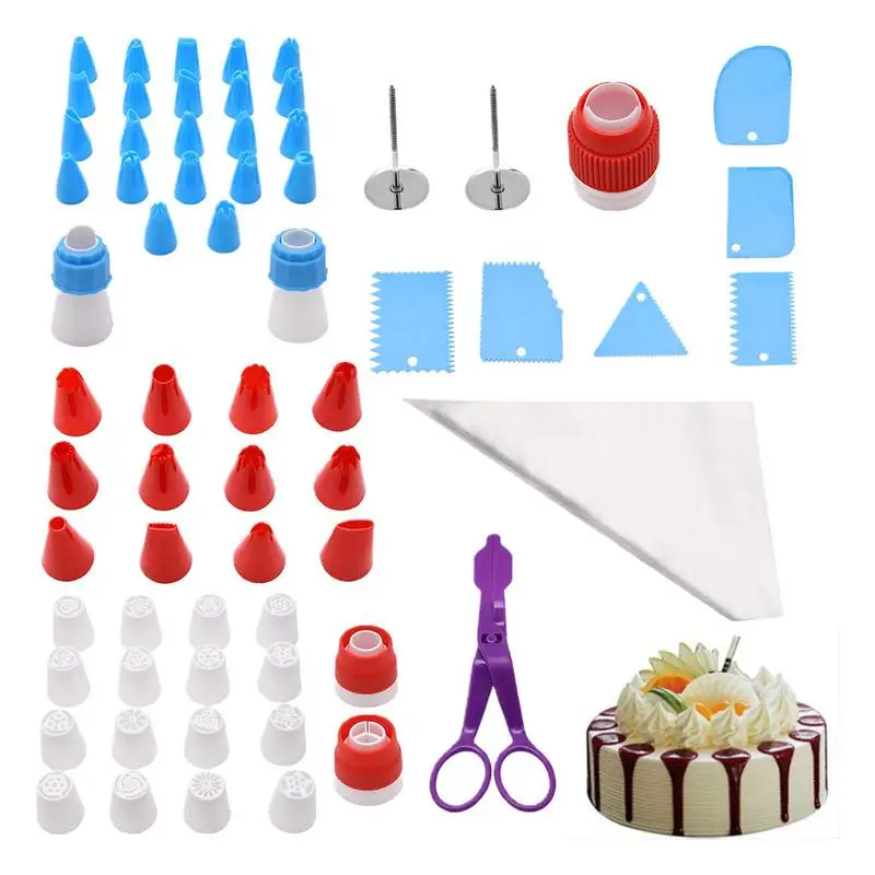 Cake Nozzle Set 65 Pieces Cake Decorating Set Cake Decorating Supplies With Tips And Pastry Bags For Cookie Icing Cakes Cupcakes
Cake Nozzle Set 65 Pieces Cake Decorating Set Cake Decorating Supplies With Tips And Pastry Bags For Cookie Icing Cakes Cupcakes